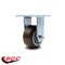 Service Caster 4 Inch Polyurethane Wheel Rigid Caster with Roller Bearing SCC-30R420-PPUR - alternate 2